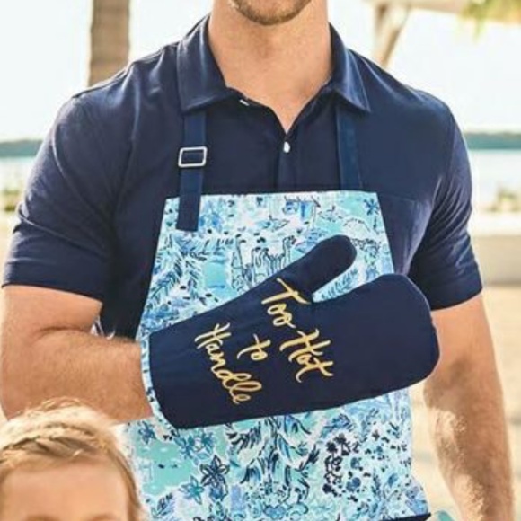 NWT Lilly Pulitzer Men’s Apron - Picture 2 of 4